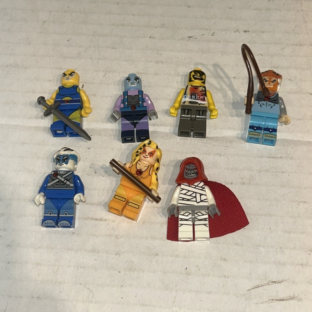 ThunderCats Custom Minifigures Lot With Lion-O Mummra And Others D3